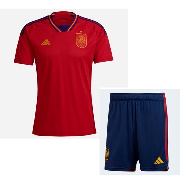 Camiseta Espana Replica Primera Ropa Niño 2022/23